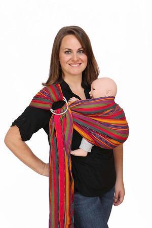 Maya Wrap Lightly Padded Ring Sling Baby Carrier