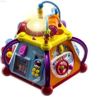 WolVol Educational Kids Toddler Baby Toy Musical Activity Cube