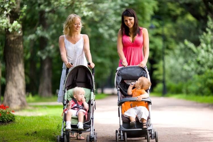 what age can baby use stroller without car seat