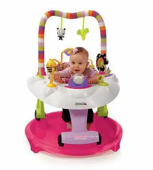 Kolcraft Baby Sit and Step 2-in-1 Activity Center