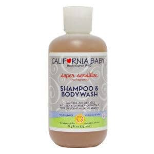 California Baby Super Sensitive Shampoo and Body Wash