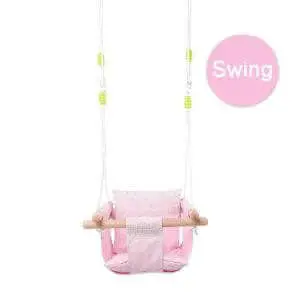 Pink Canvas Hanging Swing