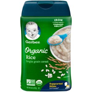 Gerber Baby Cereal Organic Rice