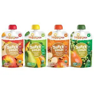 Happy Tot Organic Stage 4 Super Foods Variety Pack
