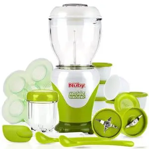 Nuby Garden Fresh Mighty Blender with Cook Book