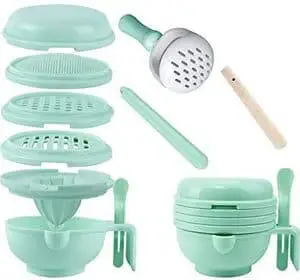WINGOFFLY 9 in 1 Food Masher Maker