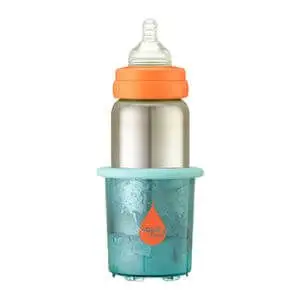 Aquaheat Stainless Steel Baby Bottle and Travel Bottle Warmer Set