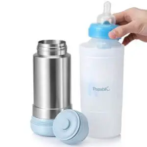 Papablic Mini Portable Travel Baby Bottle Warmer