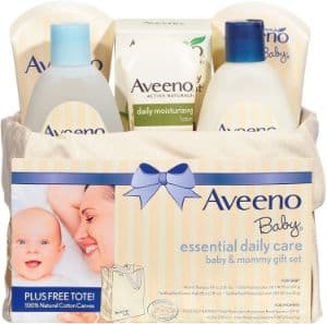 Aveeno Baby Essential Daily Care Baby & Mommy Gift Set