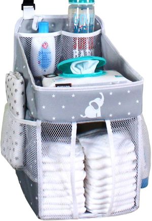 Cradle Star Hanging Diaper Caddy