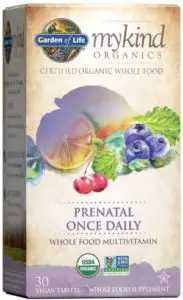 Garden of Life Organic Prenatal Multivitamin