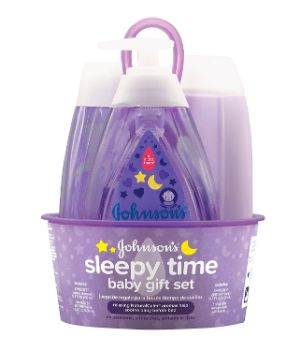 Johnson's Sleepy Time 4 Piece Baby Gift Set