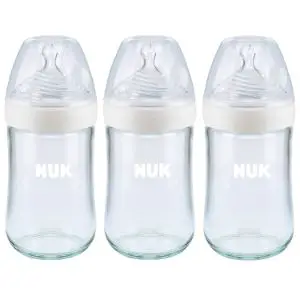 NUK Simply Natural Glass Bottles