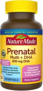 Nature Made Prenatal Multivitamin