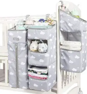 Orzbow 3-in-1 Nursery Organizer and Baby Diaper Caddy