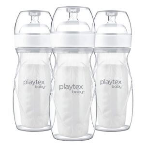 Playtex Baby Nurser Bottle with Pre-Sterilized Disposable Drop-Ins Liners