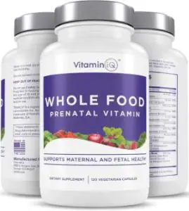 VitaminIQ Whole Food Prenatal Vitamins